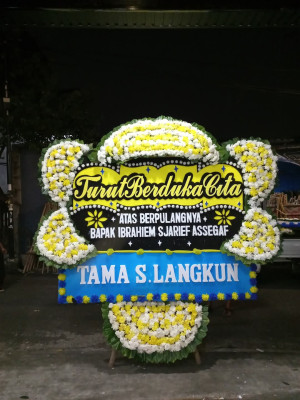 Papan Bunga Duka di Donoharjo