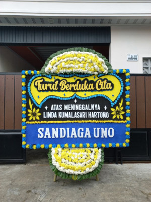 Papan Bunga Duka di Donoharjo